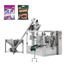 Automatic Premade Pouch 1 2 kg Maize Wheat Bean Corn Plantain Rice Flour Packaging Machine